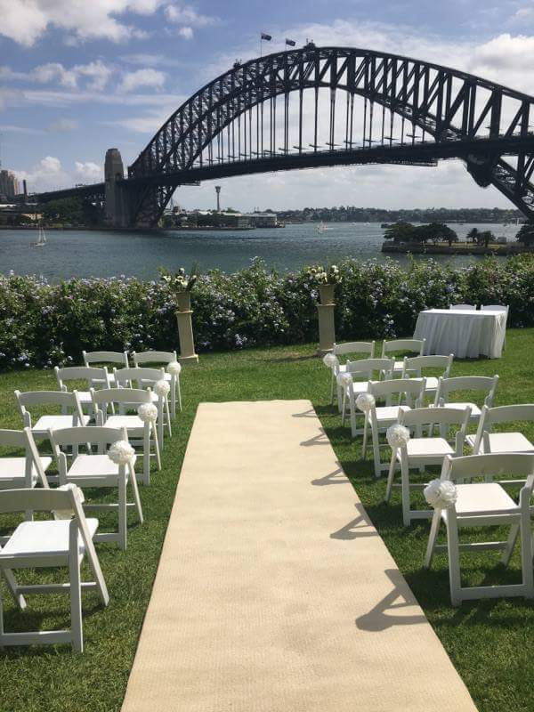 sydney harbour wedding